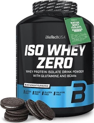 BioTech Iso Whey Zero 2270g black biscuit