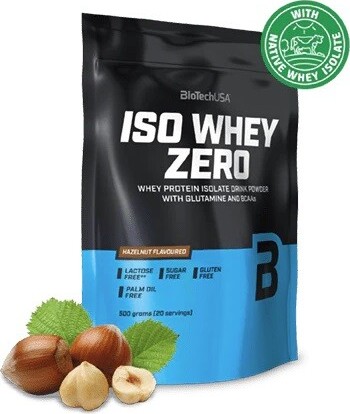 BioTech Iso Whey Zero 500 g hazelnut