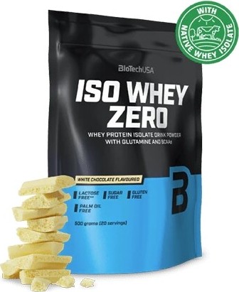 BioTech Iso Whey Zero 500g white chocolate