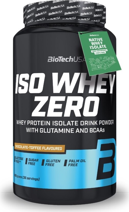 BioTech Iso Whey Zero 908 g chocolate toffee