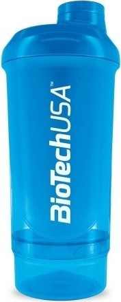 BioTech Šejkr 500 ml + 150 ml blue