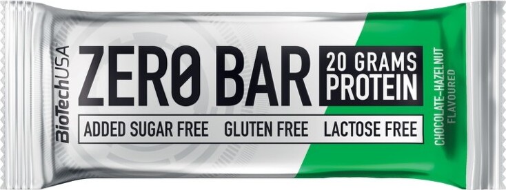 BioTech Zero Bar 50 g chocolate hazelnut