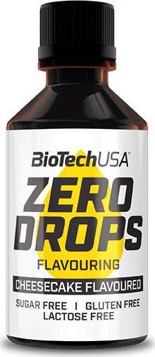 BioTech Zero Drops 50 ml cheesecake