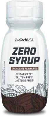 BioTech Zero Syrup 320ml chocolate