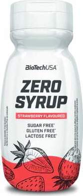 BioTech Zero Syrup 320ml strawberry