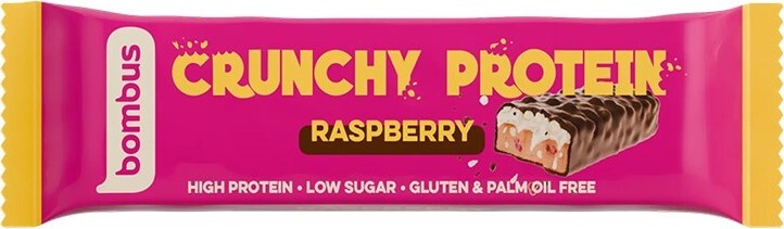 Bombus Crunchy Protein 50 g raspberry