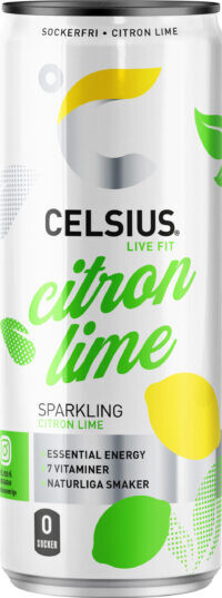 Celsius Energy Drink 355ml citron lime