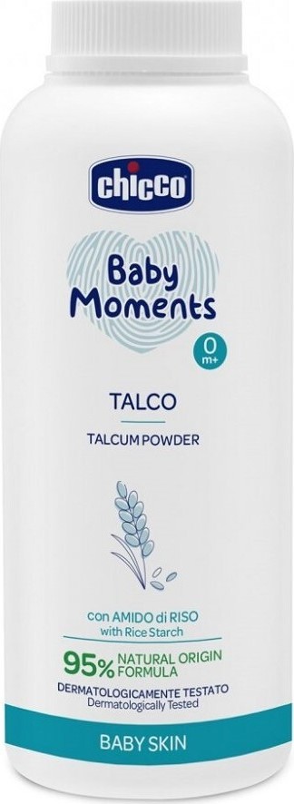 CHICCO Baby Moments Pudr s rýžovým škrobem 150g