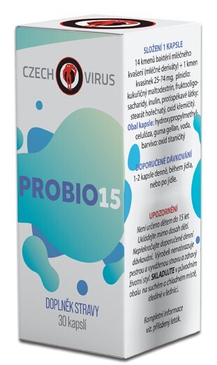 Czech Virus Probio15 30cps.