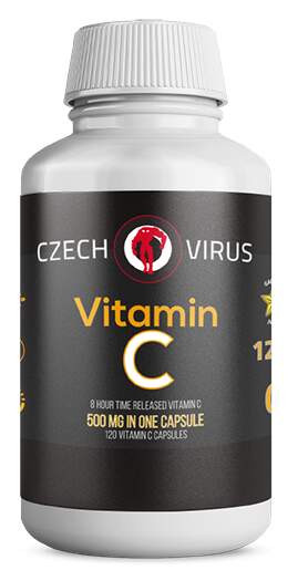 Czech Virus Vitamin C 500 mg 120 cps