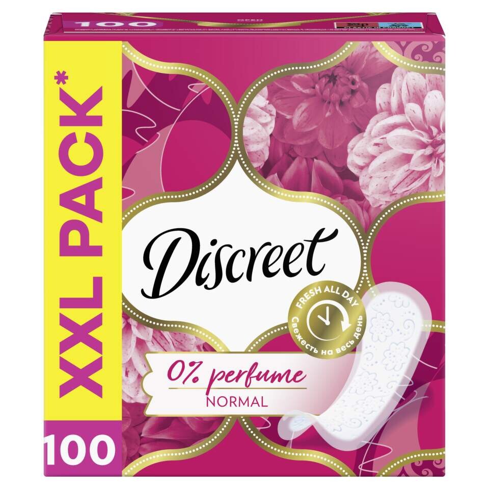 Discreet 0% perfume Normal intimky 100ks