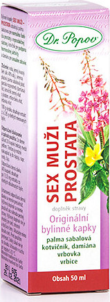 Dr.Popov Kapky bylinné Sex-Muži-Prostata 50ml