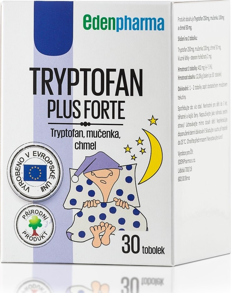 Edenpharma Tryptofan plus Forte tob.30