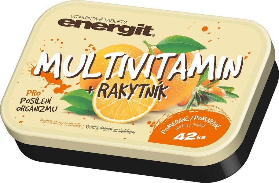 Energit Multivitamin+rakytník tbl.42