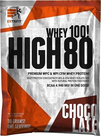 Extrifit High Whey 80 30 g chocolate