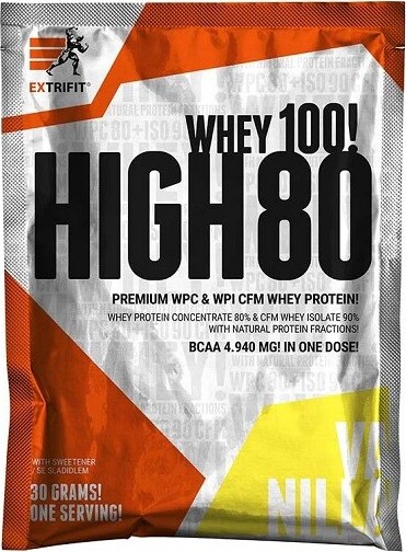 Extrifit High Whey 80 30 g vanilla