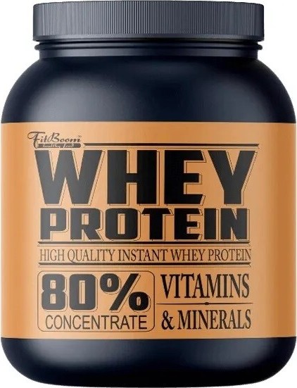 FitBoom Whey Protein 80 % 2250 g čokoláda