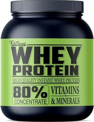 FitBoom Whey Protein 80 % 2250 g pistácie