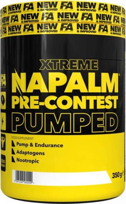 Fitness Authority Napalm Pre-Contest Pumped 350g dragon fruit