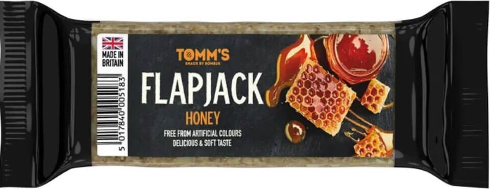 Flapjack 100g honey baked