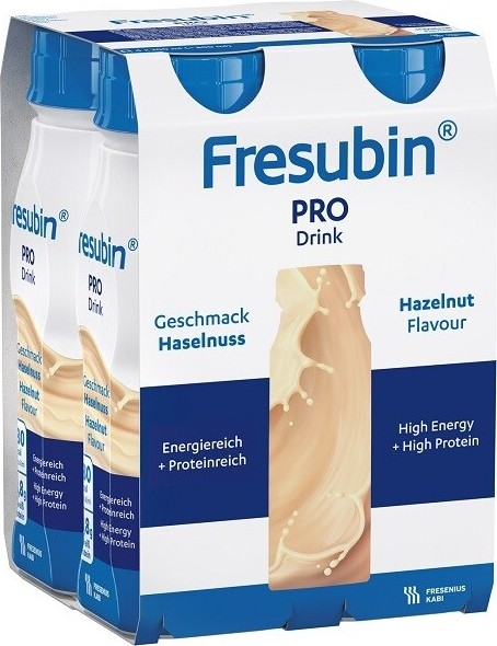 FRESUBIN PRO DRINK PŘÍCHUŤ LÍSKOOŘÍŠKOVÁ POR SOL 4X200ML