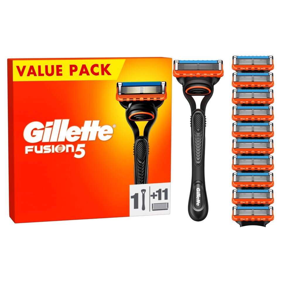 Gillette Fusion5 holicí strojek+11 náhrad.hlavic