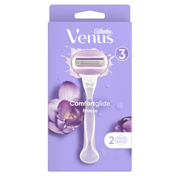 Gillette Venus Comfortglide Breeze strojek+2 náhradní hlavice