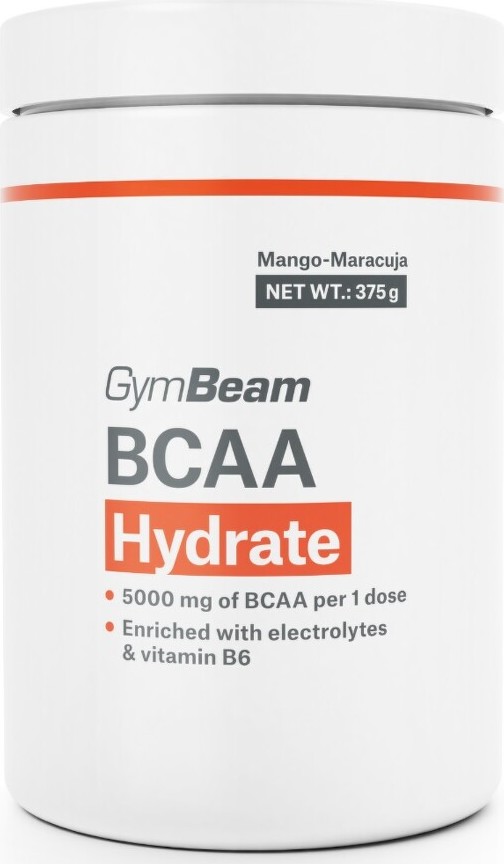 GymBeam BCAA Hydrate Mango-Maracuja 375g