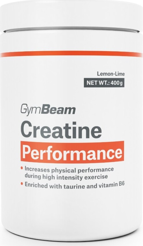 GymBeam Creatine Performance Lemon-Lime 400g