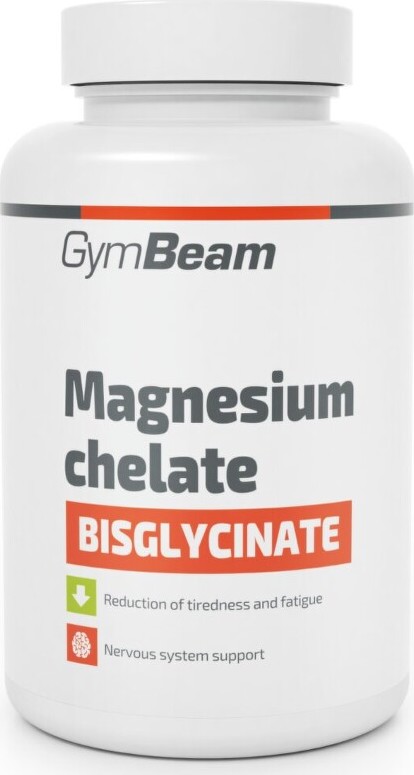 GymBeam Magnesium chelate bisglycinate cps.180