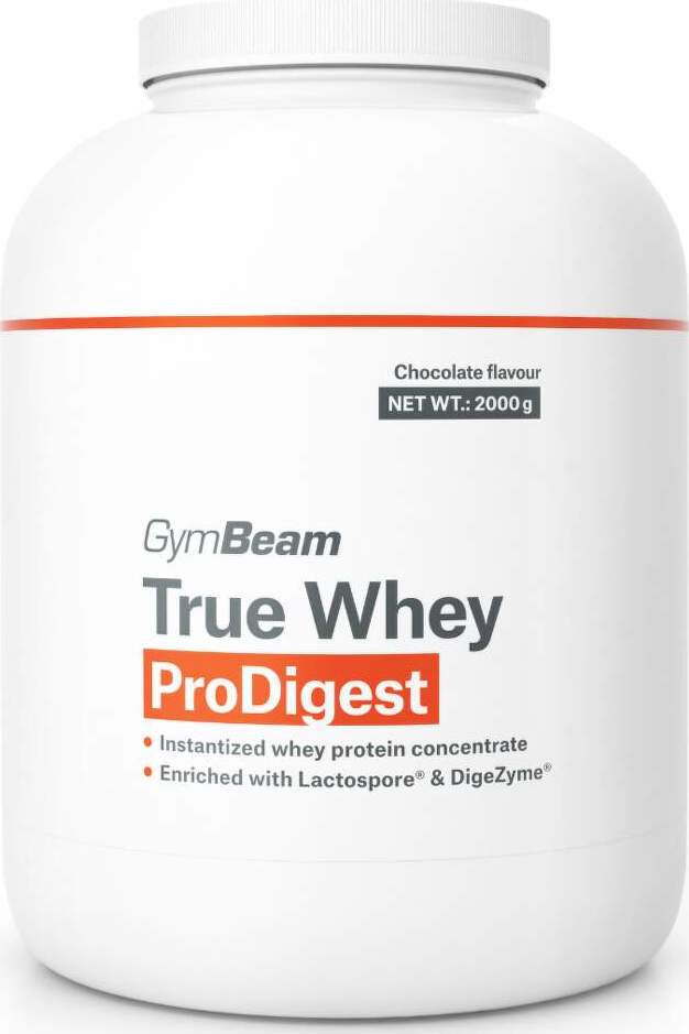 GymBeam True Whey ProDigest Choco.flavour 2000g