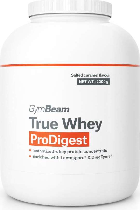 GymBeam True Whey ProDigest Salted cara.flav.2000g