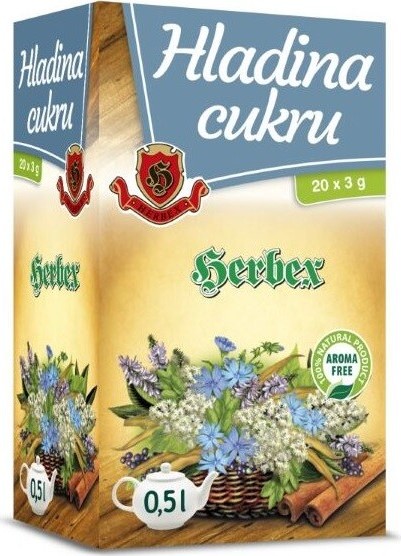 HERBEX Hladina cukru n. s. 20x3g