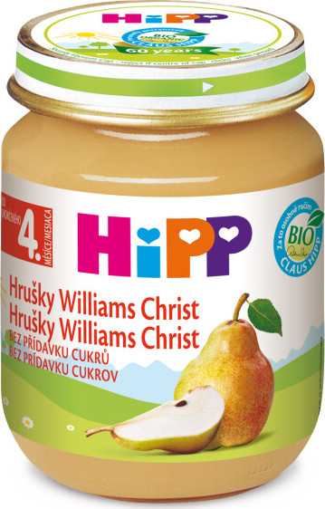 HiPP Hrušky Williams Christ BIO 4/6m 125g