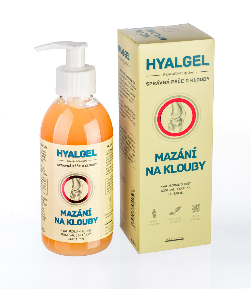 Hyalgel Mazání na klouby 250ml