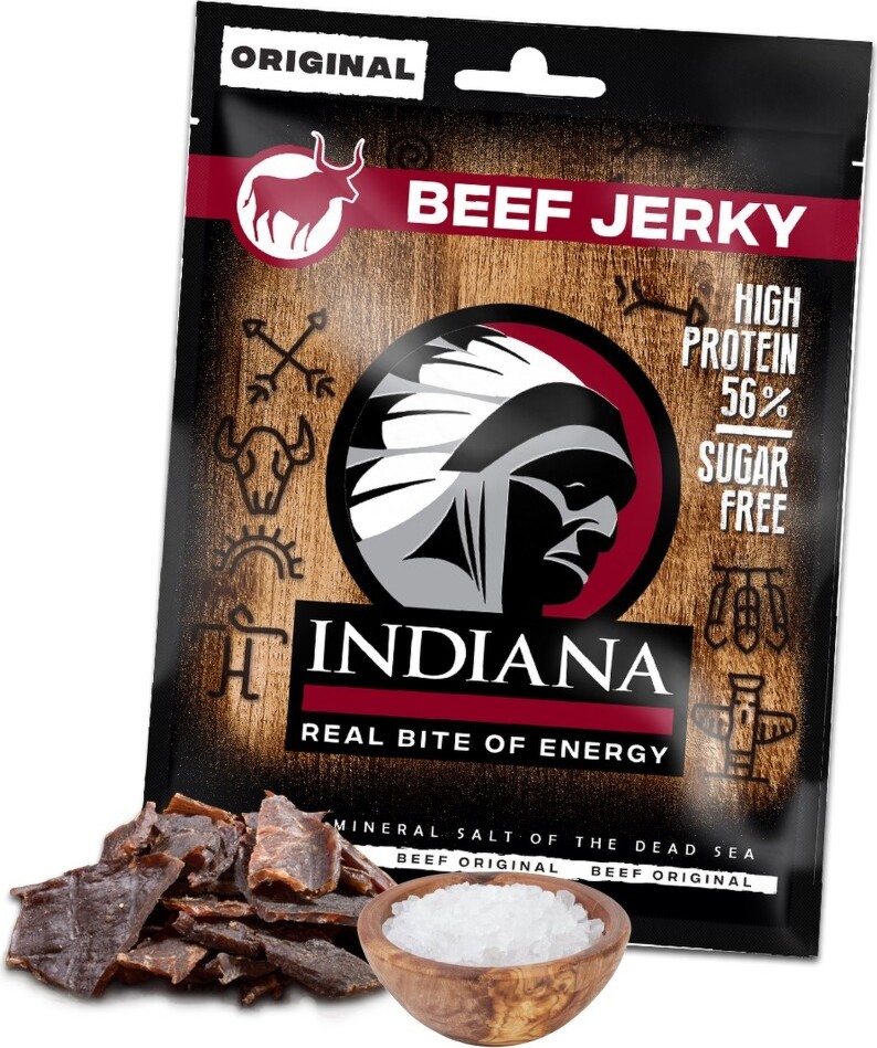 Indiana Jerky Hovězí 25 g