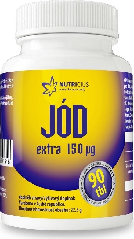 Jód Extra 150mcg tbl.90