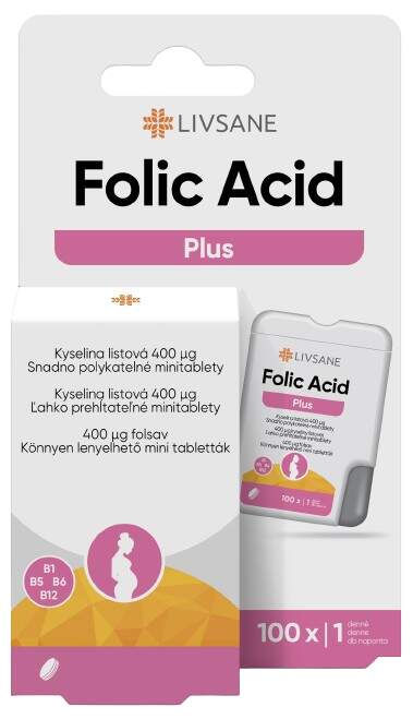 LIVSANE Folic Acid Plus tbl.100