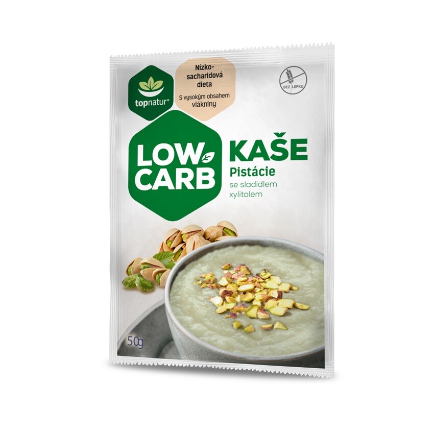 LOW CARB kaše pistáciová 50g TOPNATUR