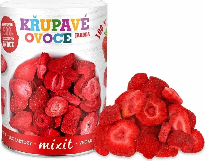 Mixit Křupavé ovoce Jahoda 50g