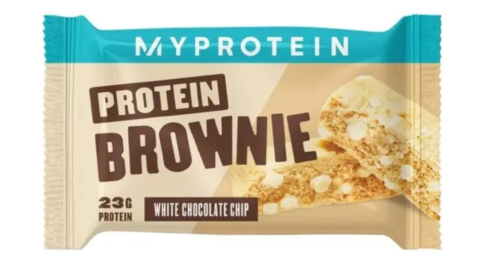 MyProtein Bar Brownie 75 g white chocolate chip