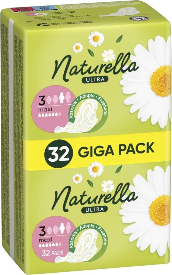 Naturella Ultra Maxi 3 vložky 32ks