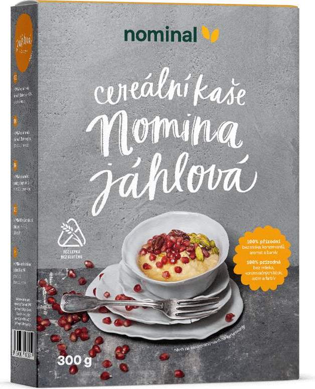 Nomina jáhlová cereální kaše bez lepku 300g