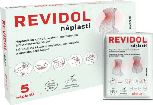 pharco REVIDOL náplasti 5ks