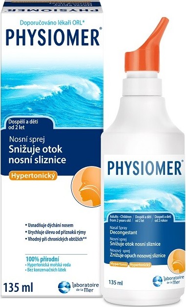 Physiomer Hypertonic 135ml