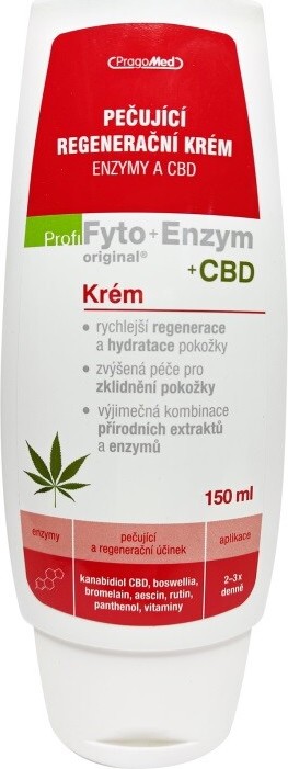 Pragomed ProfiFyto Enzym CBD krém 150ml