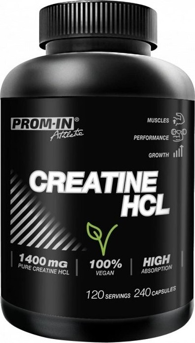 Prom-In Athletic CREATINE HCL 1400mg Vegan cps.240