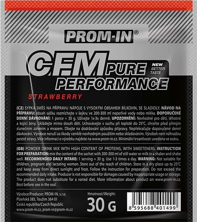 Prom-In CFM Pure Performance 30 g jahoda