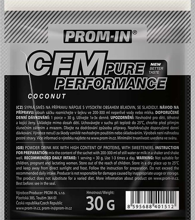 Prom-In CFM Pure Performance 30 g kokos