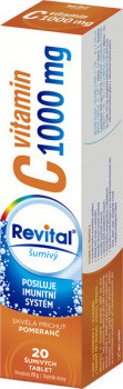 Revital C vitamin 1000mg Pomeranč tbl.eff.20